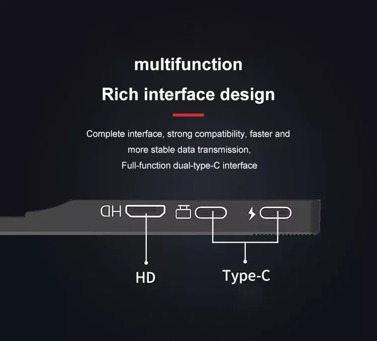 14 Inch 1080P Touch Screen Portable Monitor